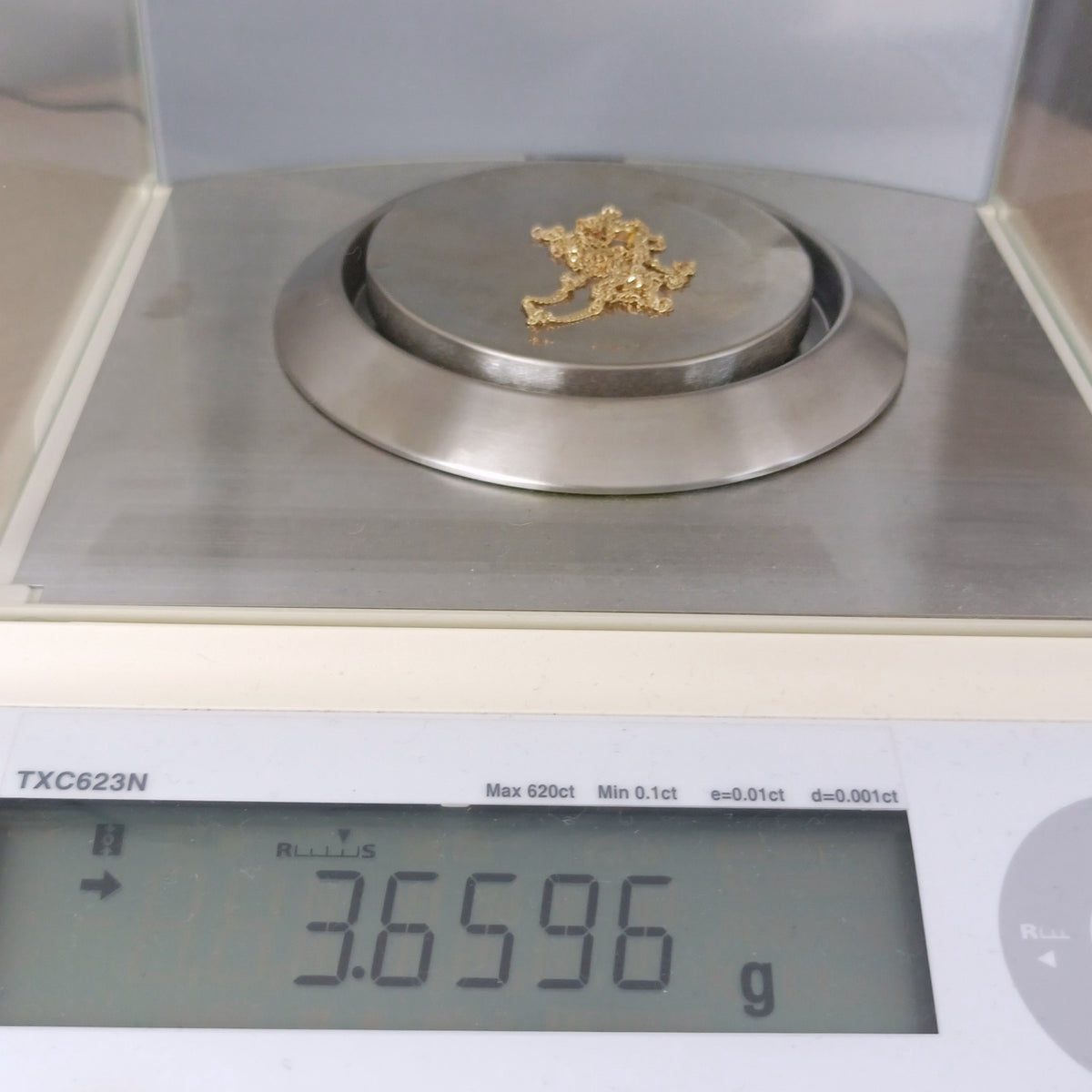 18金 K18 男女兼用 ジュエリーマキ スクリューネックレス 3.65ｇ 45㎝ Z2710