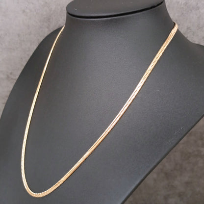 18金 K18 男女兼用 造幣局 12面トリプル喜平ネックレス 12.68ｇ 50.5㎝ Z2506