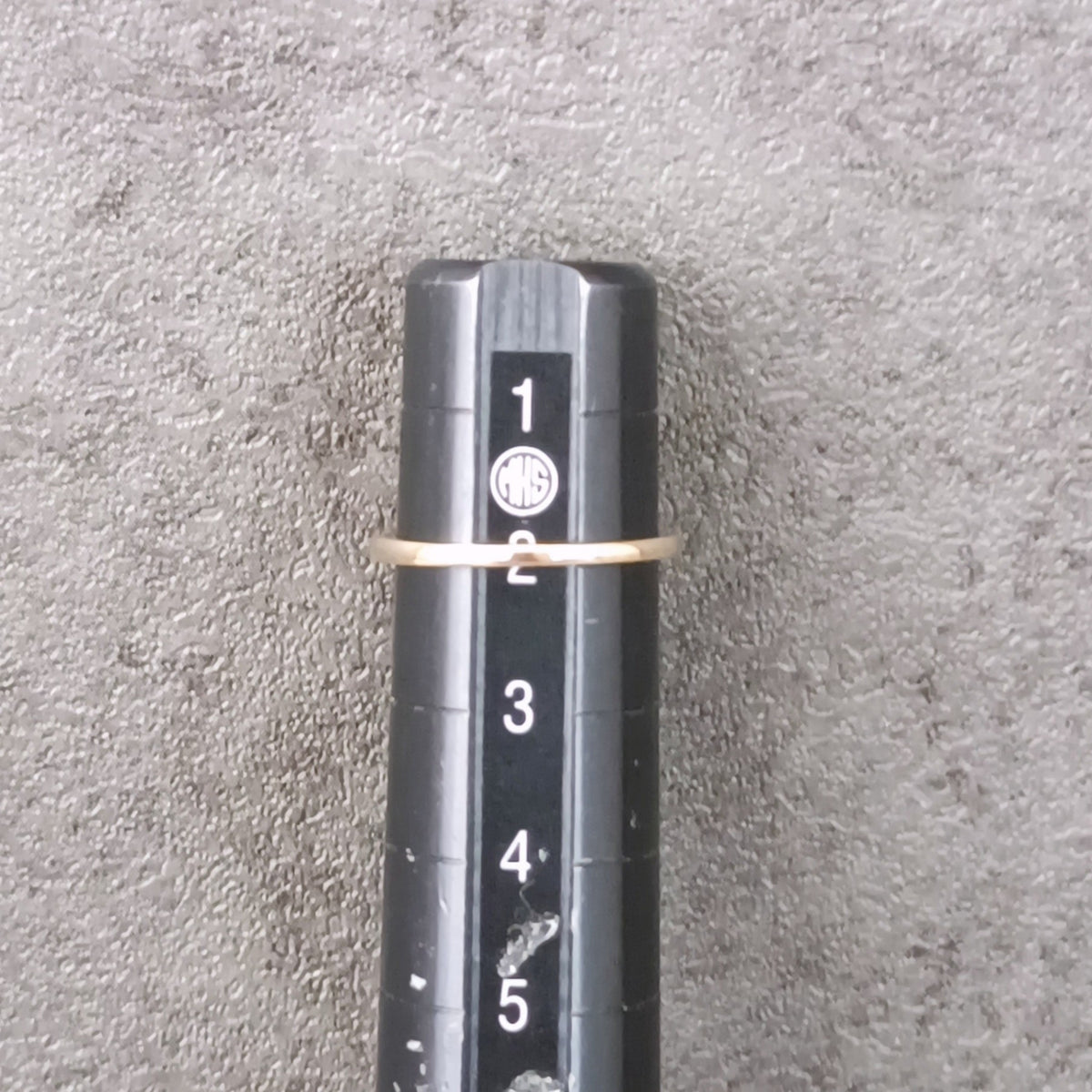18金 K18 男女兼用 ヴァンドーム リング 0.9ｇ2号  Z2794