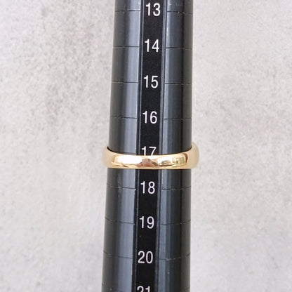 18金 K18 男女兼用 ランバン デザインリング 3.5ｇ 17号 Z2409
