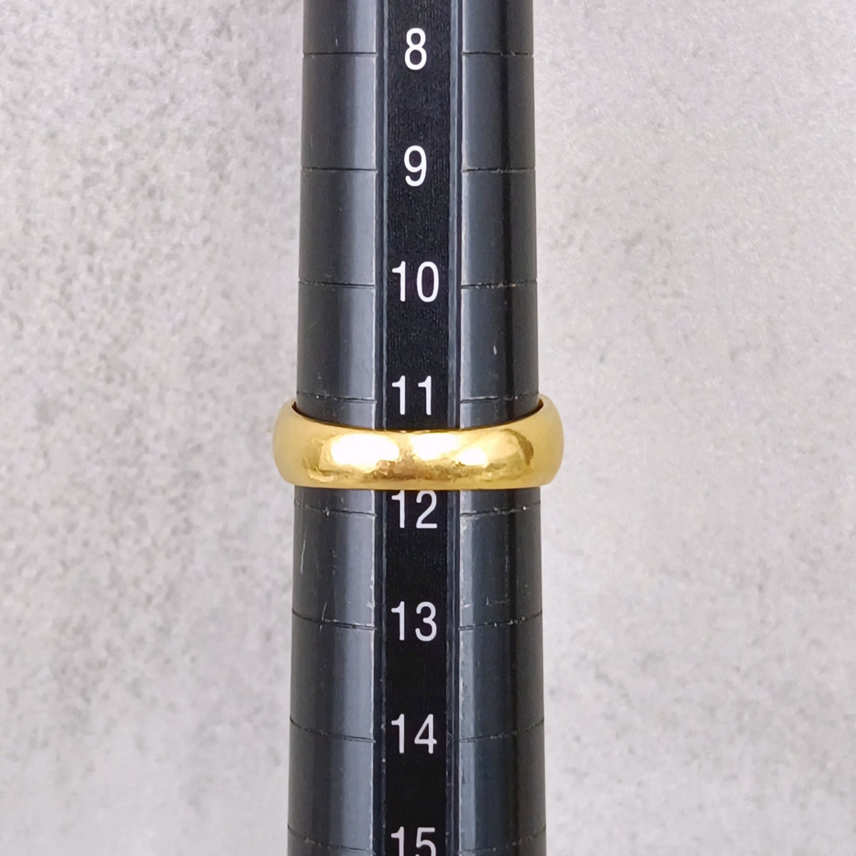 24金 K24 男女兼用 艶消し&鏡面 彫金リング 7.56ｇ 11～12号 Z2599
