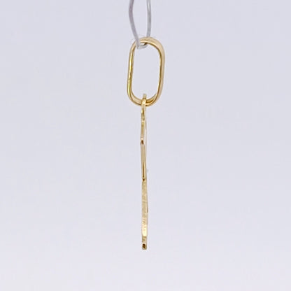18金 K18 男女兼用 アルファベット【X】 ネックレストップ 0.17ｇ Z2563