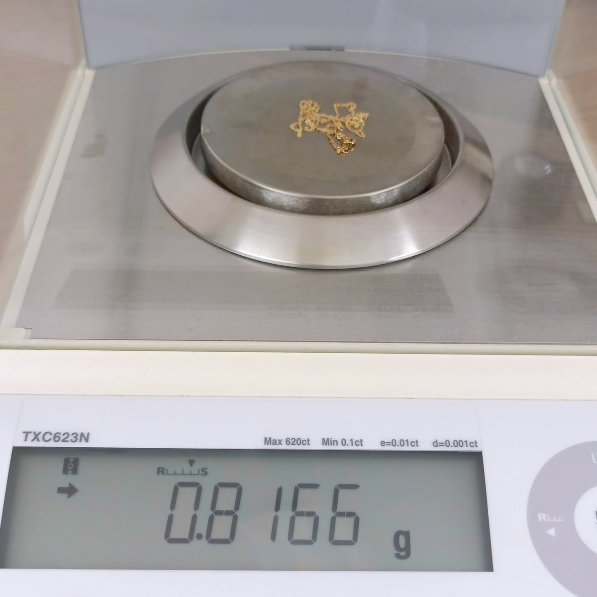 18金 K18 男女兼用 イタリー スクリューネックレス 0.81ｇ 40㎝ Z1855