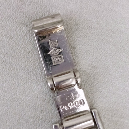 Pt900 プラチナ 造幣局 8面トリプル 喜平ブレス 20.71ｇ 18㎝ Z2755