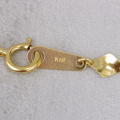 18金 K18 男女兼用 デザインブレス 2.42ｇ 18㎝ Z3073