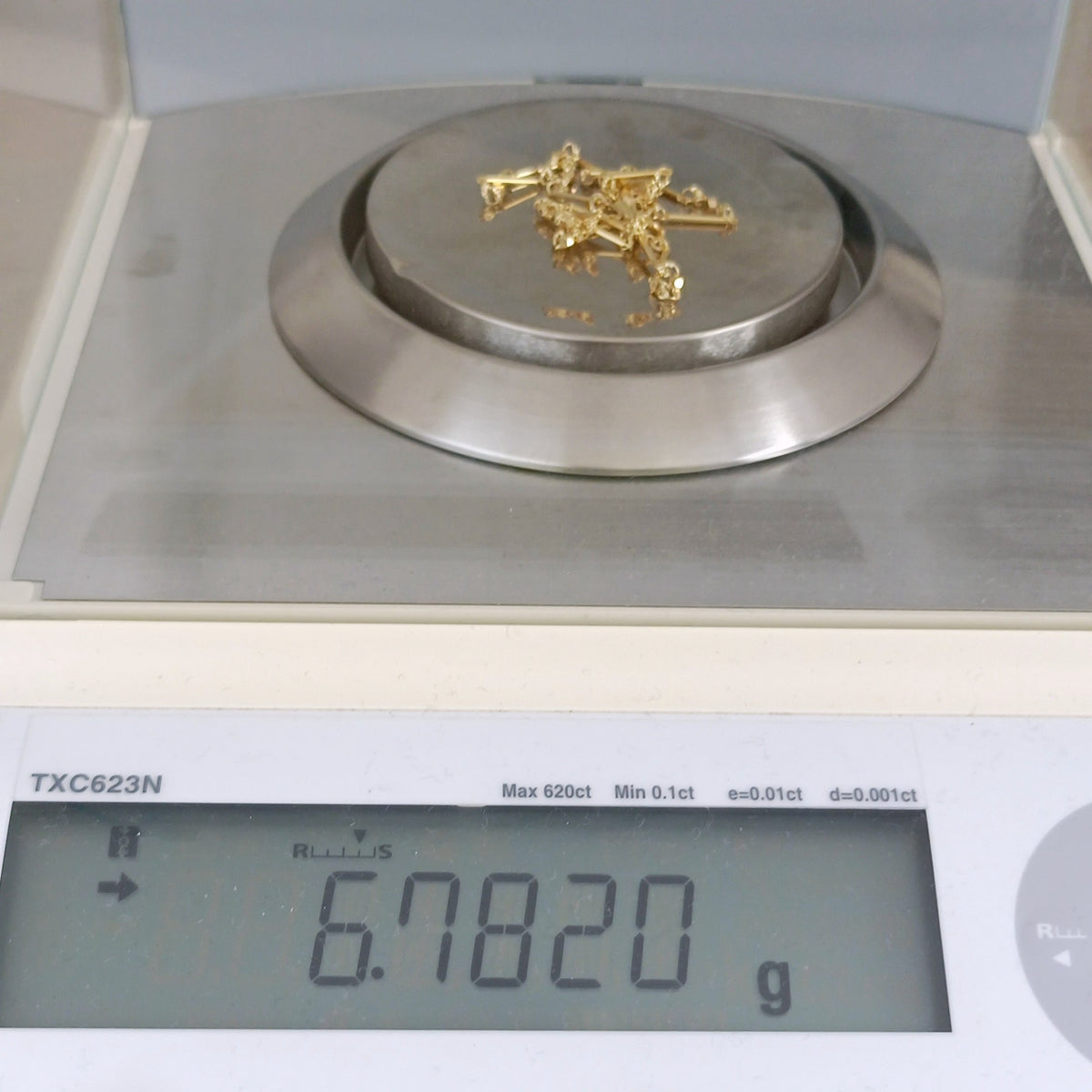 18金 K18 男女兼用 造幣局 デザインネックレス 6.78ｇ 41㎝ Z2125