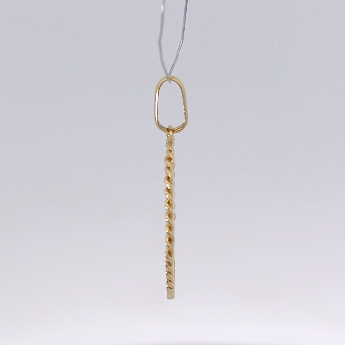 18金 K18 男女兼用 エリザベス金貨モチーフ ネックレストップ 1.97ｇ Z1889