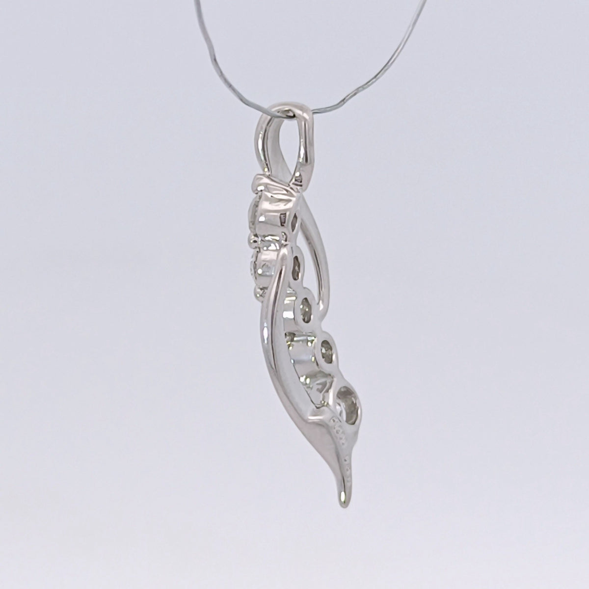 Pt900 プラチナ 男女兼用 ダイヤ0.3ct  ネックレストップ 1.36ｇ Z2931