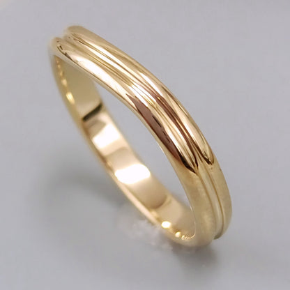 18金 K18 男女兼用 造幣局 カーブリング 2.51ｇ 11号  Z2375