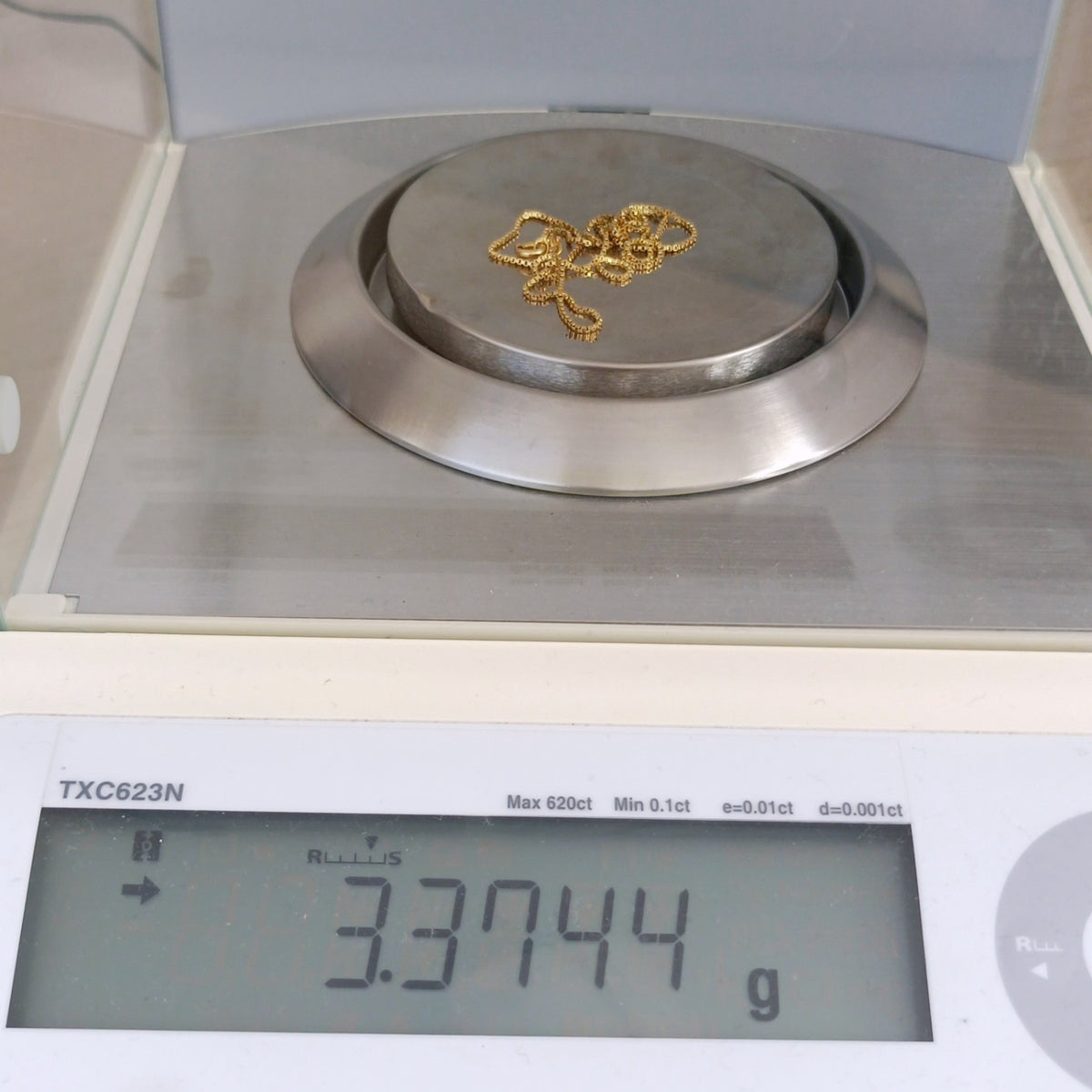 18金 K18 男女兼用 ヴェネチアンネックレス 3.37ｇ 40㎝ Z2249