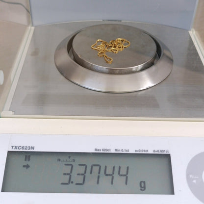 18金 K18 男女兼用 ヴェネチアンネックレス 3.37ｇ 40㎝ Z2249