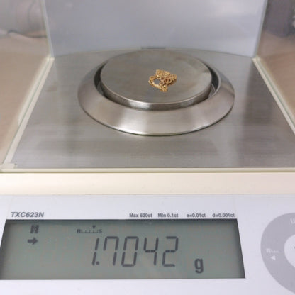 18金 K18 男女兼用 造幣局 ヴェネチアンネックレス 1.7ｇ 40㎝ Z2700