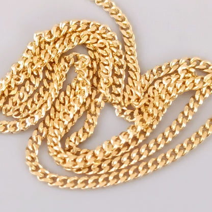 18金 K18 男女兼用 造幣局 セイコージュエリー デザインネックレス 3.3ｇ 40㎝ Z1825
