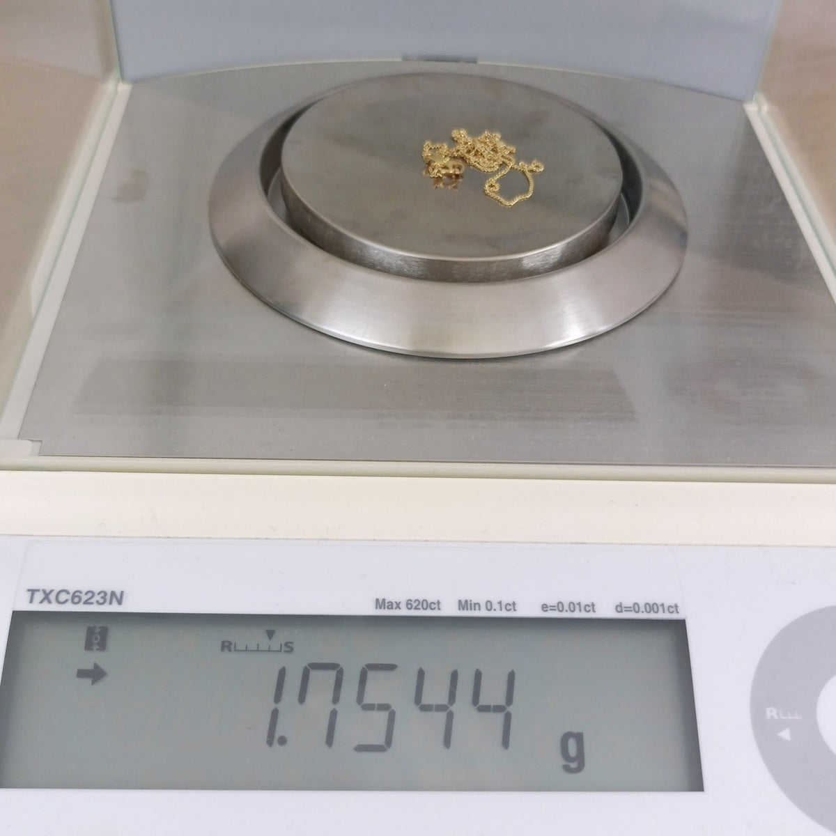 18金 K18 男女兼用 喜平ネックレス 1.75ｇ 40.5ｃｍZ1932