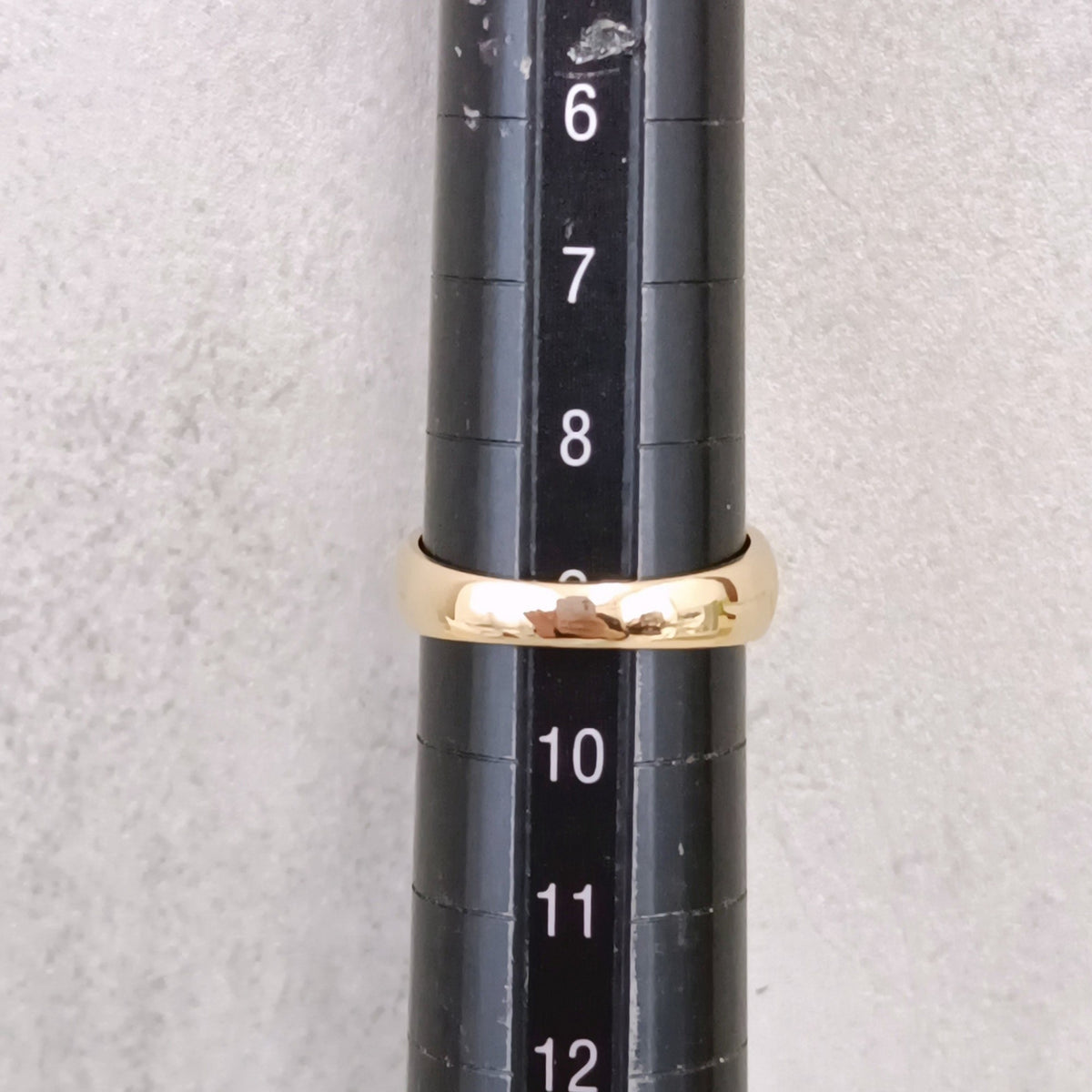 18金 K18 男女兼用 彫金デザインリング 4.51ｇ 9号 Z2949