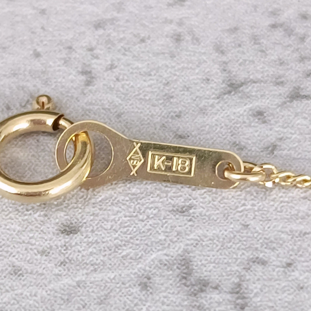 18金 K18 男女兼用 喜平ネックレス 1.75ｇ 40.5ｃｍZ1932