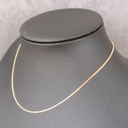 18金 K18 男女兼用 チョーカー 喜平ネックレス 2.05ｇ 36㎝ Z2107
