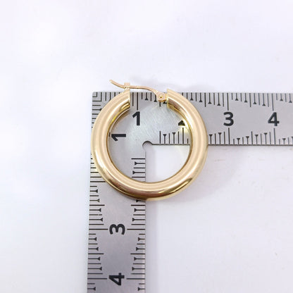 18金 K18 フープピアス 2.65ｇ Z2166
