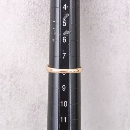 18金 K18 男女兼用 デザインリング 1.72ｇ 8号  Z2968