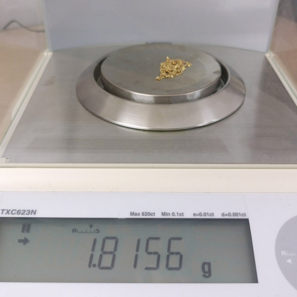 18金 K18 男女兼用 ミキモト カットアズキチェーンネックレス 1.81ｇ 40.5㎝ Z1923