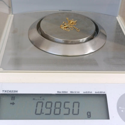 18金 K18 男女兼用 イタリー ベネチアンネックレス 0.98ｇ 39.5㎝ Z2248