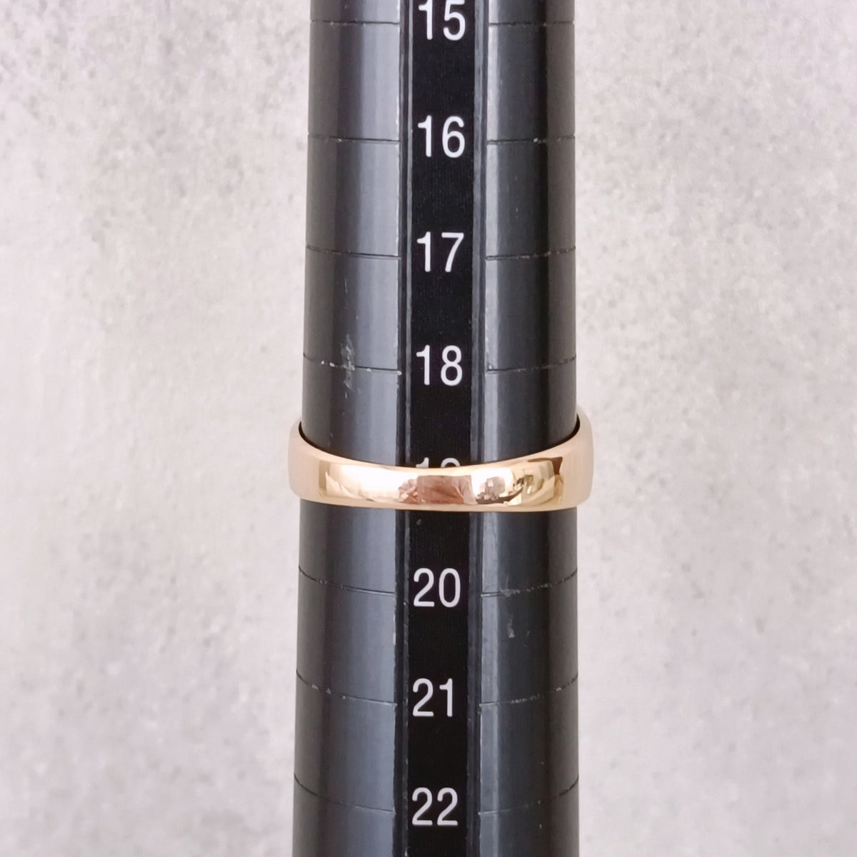 18金 K18 男女兼用 印台リング 19号 8.82ｇ Z2993