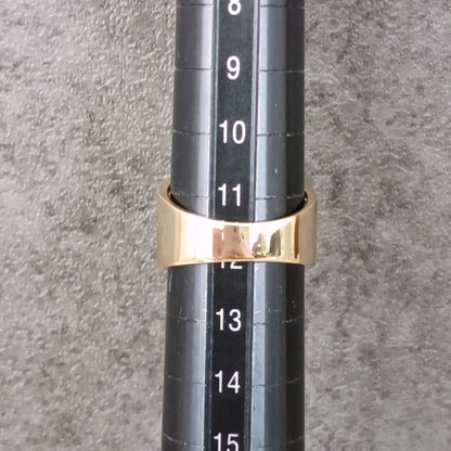 18金 K18 男女兼用 ダイヤ デザインリング 5.67ｇ 11～12号 Z2781