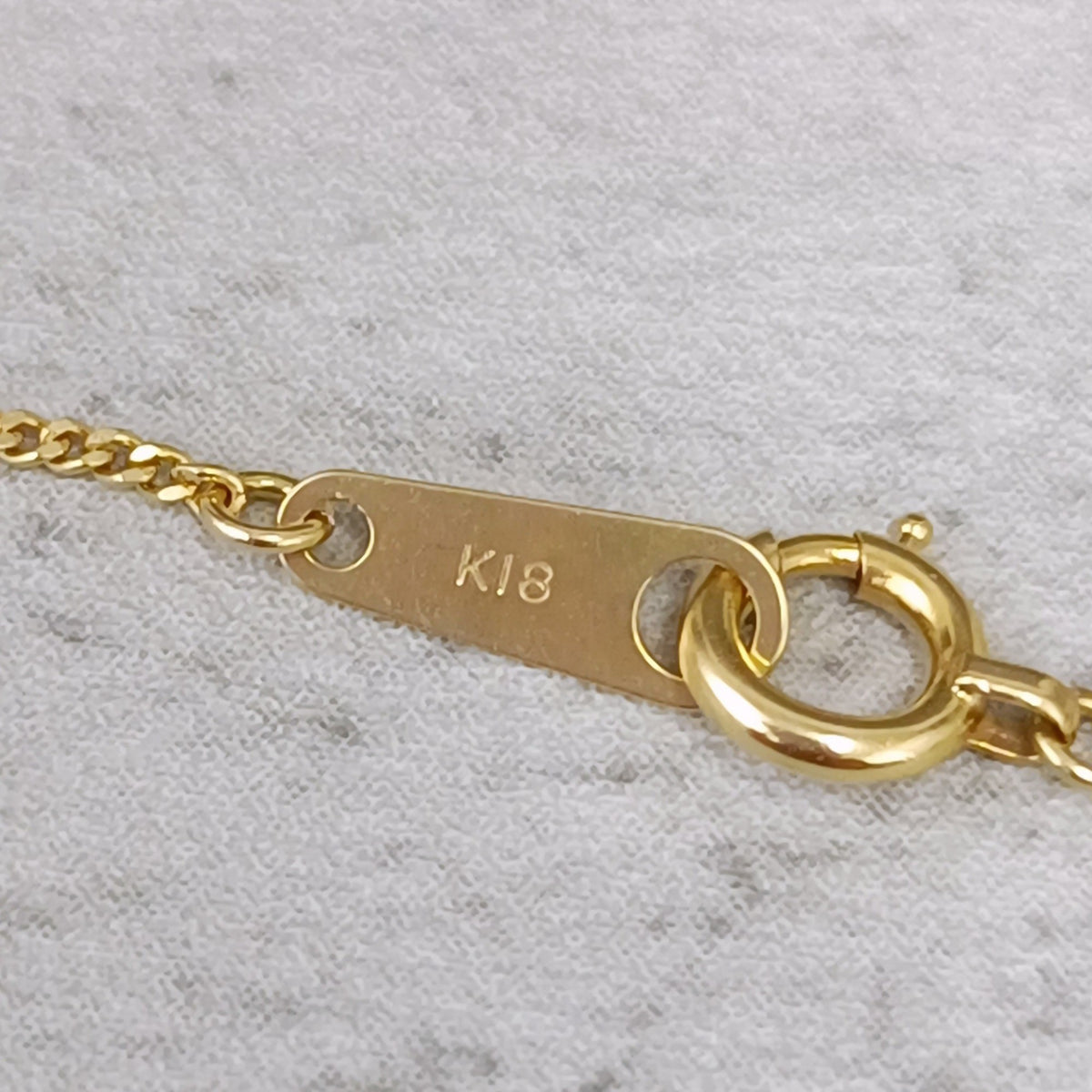 18金 K18 男女兼用 喜平ネックレス 1.56ｇ 40㎝ Z2520