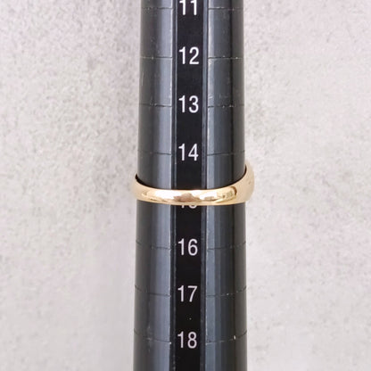 18金 K18 男女兼用 デザインリング 3.52ｇ 15号 Z2403