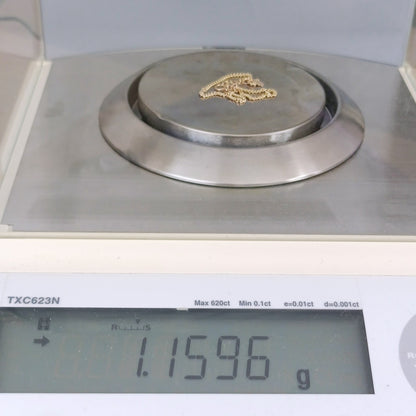 18金 K18 男女兼用 喜平ブレス 1.15ｇ 18.5㎝ Z2233