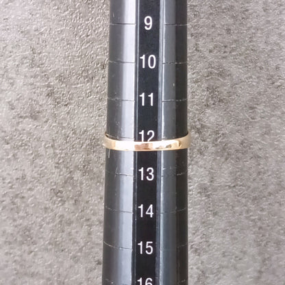 18金 K18 男女兼用 喜平調リング 1.52ｇ 12号 Z2780