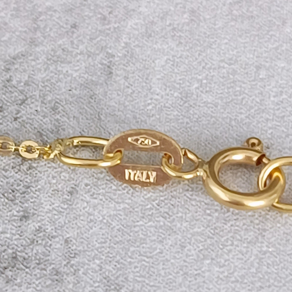18金 K18 男女兼用 イタリー ネックレス 1.12ｇ 40.5㎝ Z2251