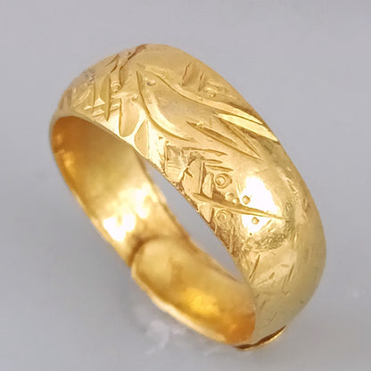 24金 K24 造幣局 純金フリーサイズリング 7.24ｇ