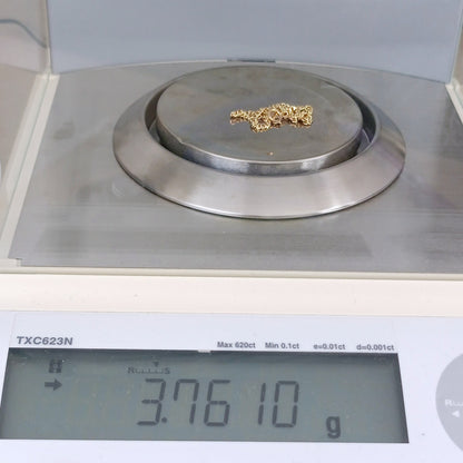 18金 K18 男女兼用 造幣局 喜平ブレス 3.76ｇ 18.5㎝ 2234