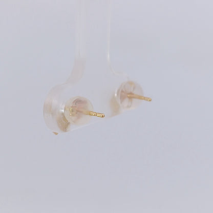18金 K18 デザインピアス 0.59ｇ Z3016